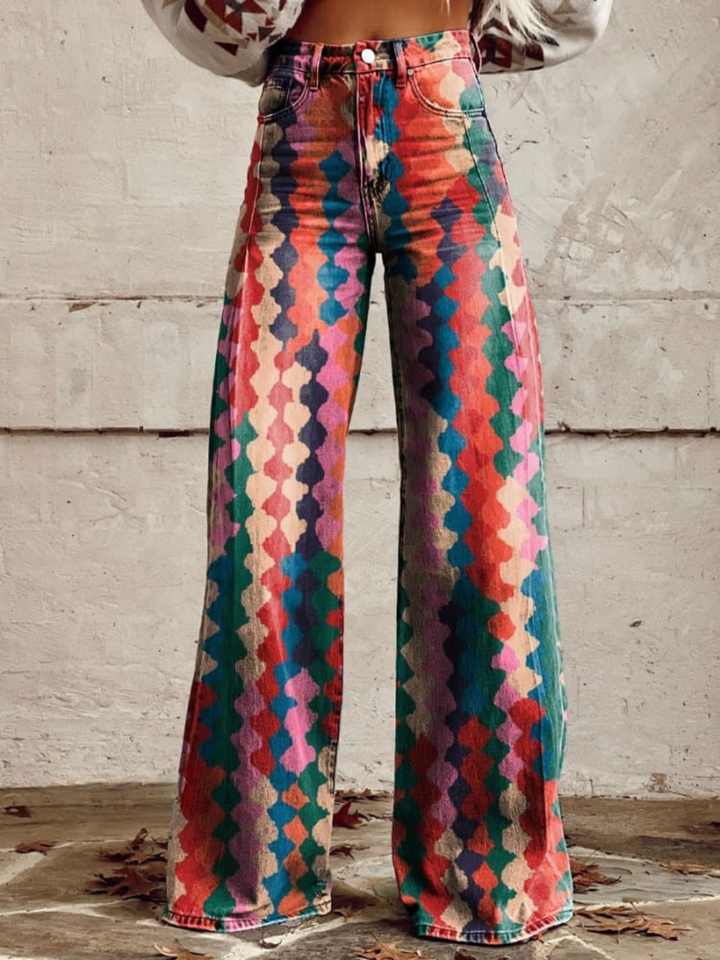 NADINA - WIDE BOHEMIAN PANTS