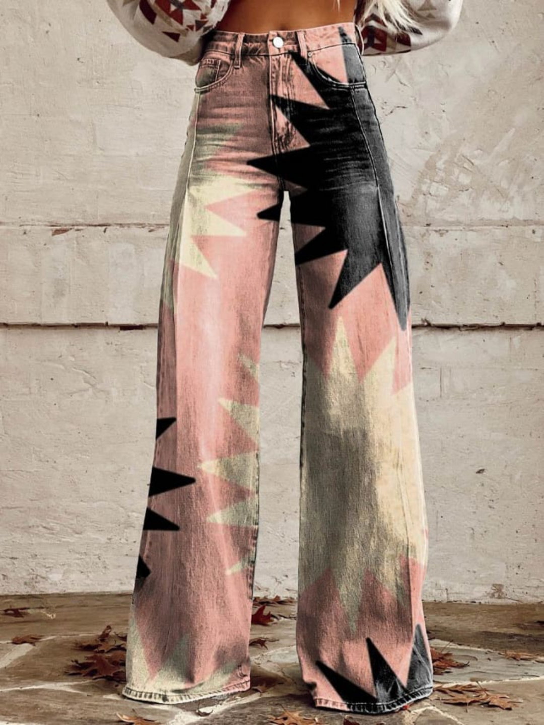 CZARINA - LARGE GEOMETRIC PANTS