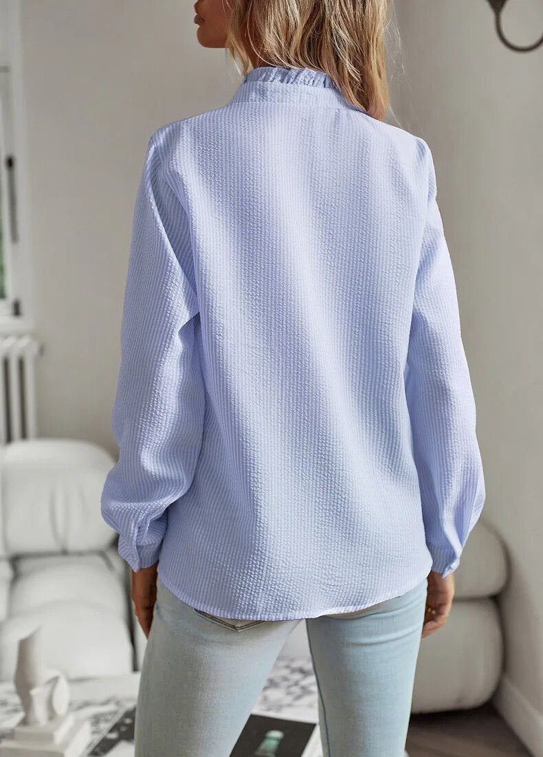 Emma - Comfortable shirt with long sleeves