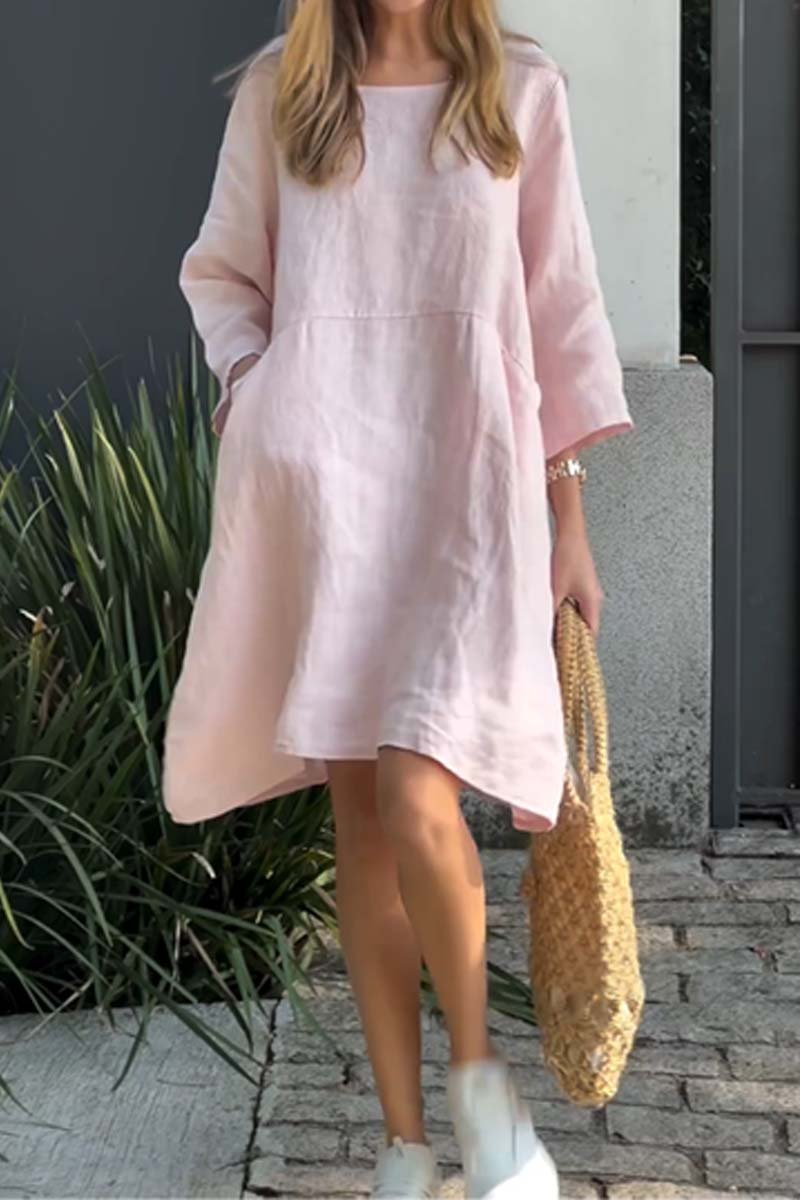 Emma's Everyday Linen Dress