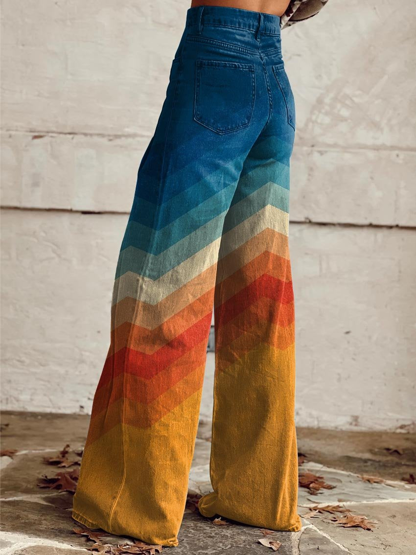 DESIA - CHEVRON RETRO PANTS