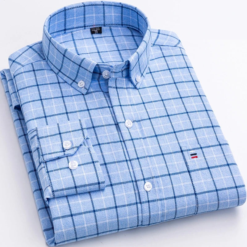 JAMES | CHECKED COTTON SHIRT